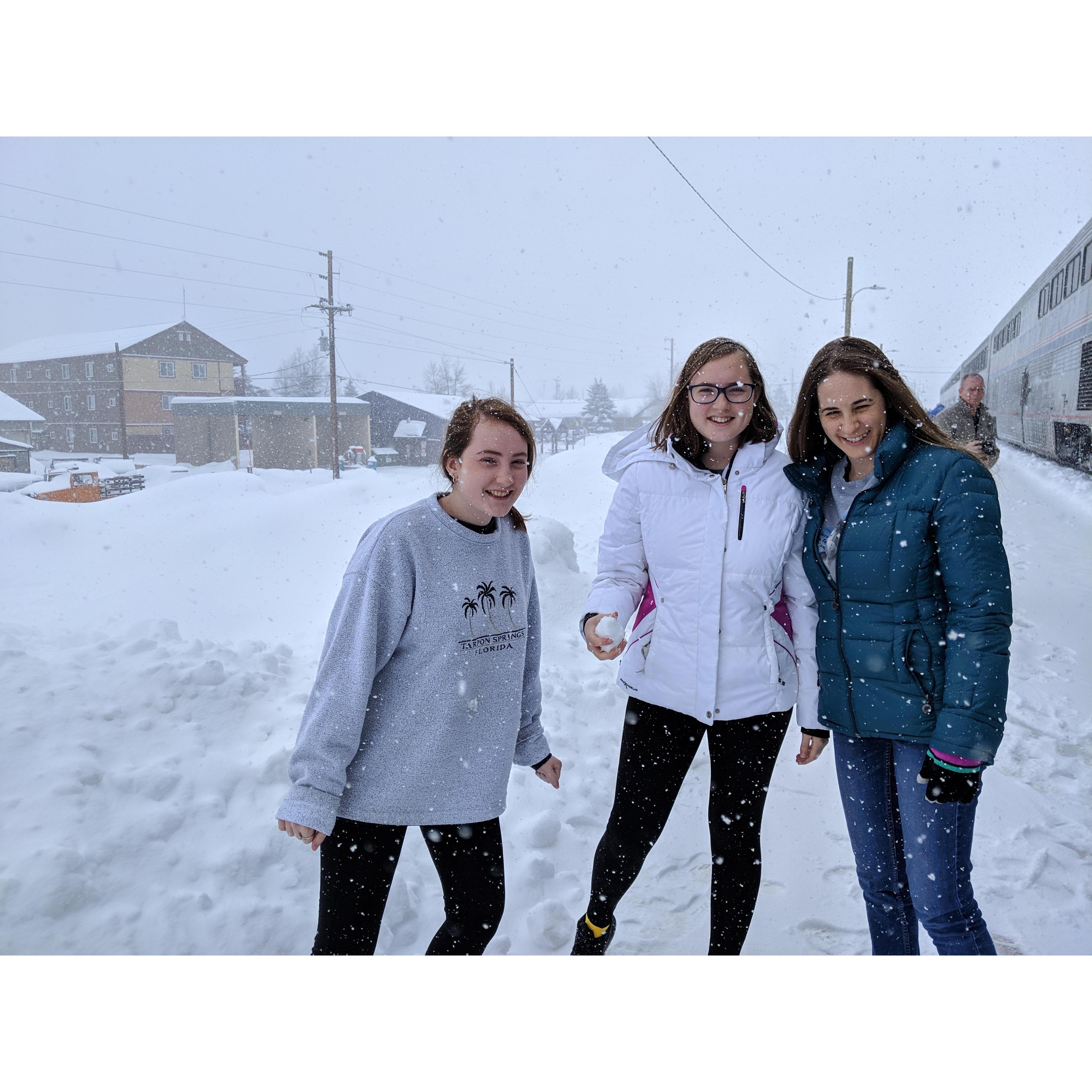 Snowy towns