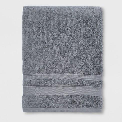 Performance Bath Towel Dark Gray - Threshold™