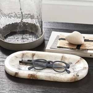 Pottery Barn | Agate Stone Catchall