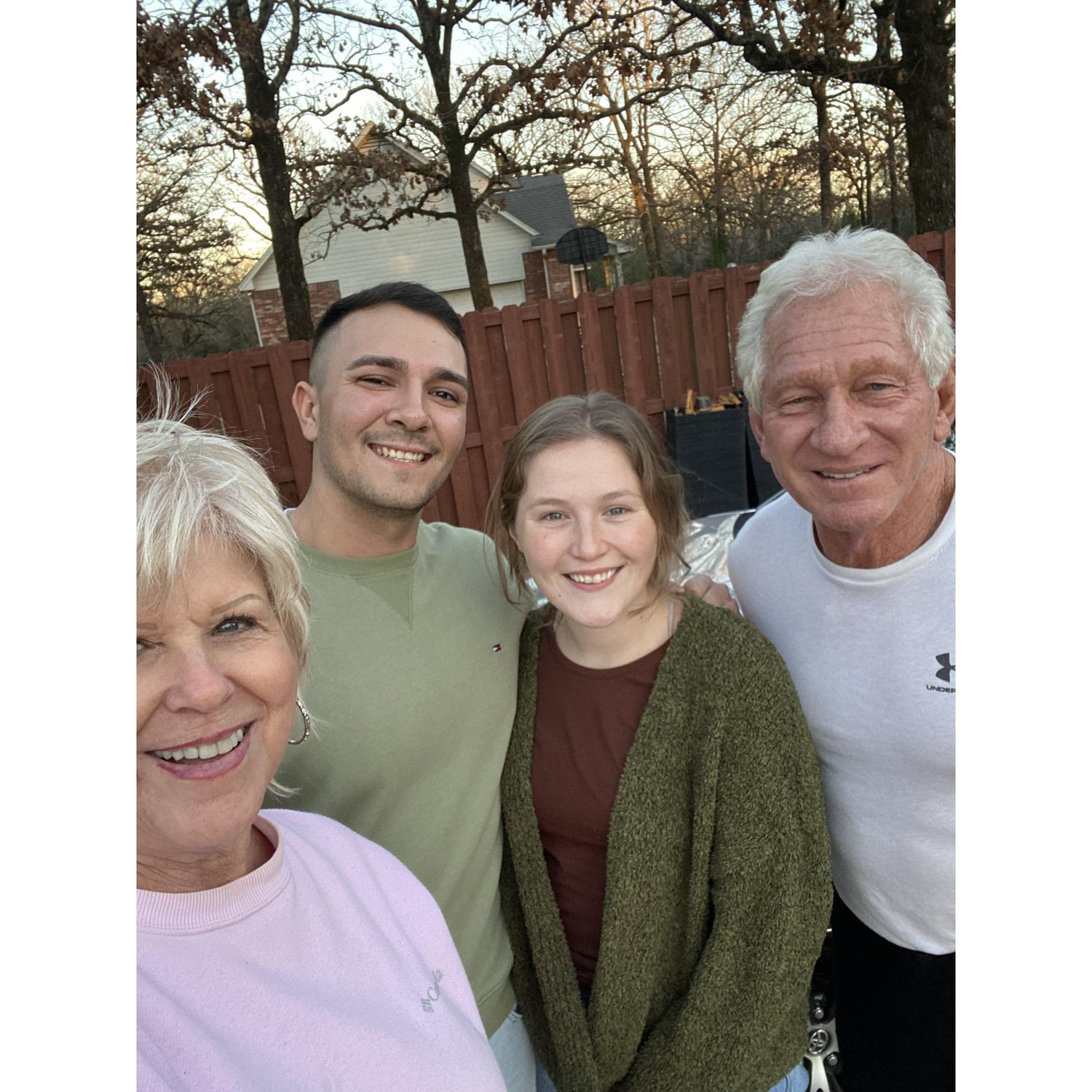 Visiting Laurel's family in Paris, Texas Christmas 2022