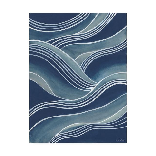 Wind & Waves III 14-Inch x 19-Inch Canvas Wall Art