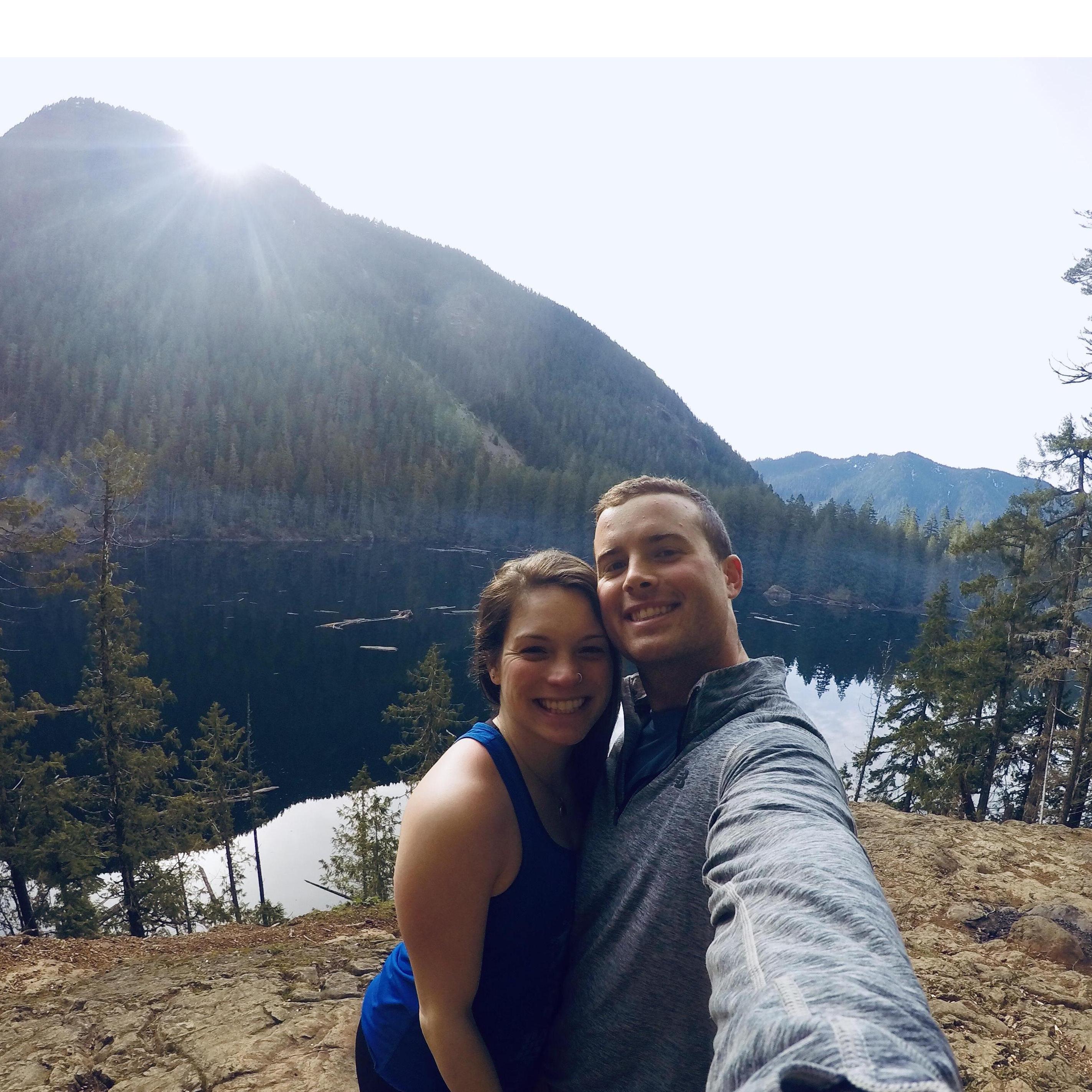 Love at first - backpack trip! Our first backpack trip just two weeks after we met... it was the best trip of our life as it signified the start of many incredible adventures to come.