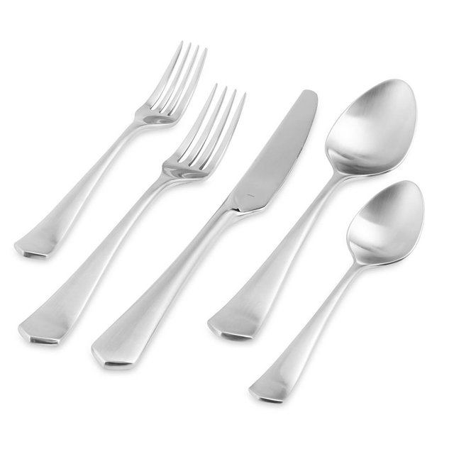 Westbury 20-Piece Flatware Set, Satin