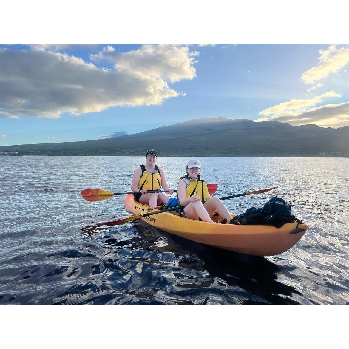 We took a trip to Hawaii to celebrate our engagement in February 2024.