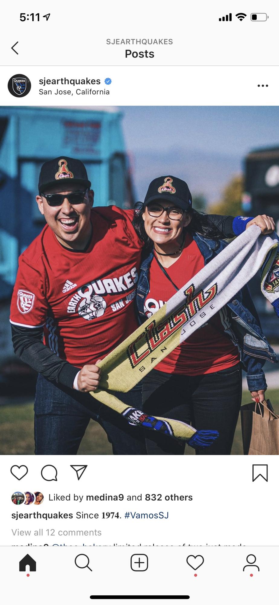 Marcos took Mayra to her 1st quakes game in ‘17, she learn her liver was capable of keeping up with the “seismic empire”. Little did she know it was a fan base of 3 grown men. Lalo, Jason & Marcos.