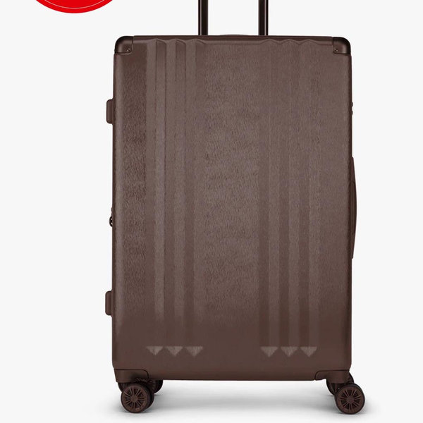 Ambeur Large Luggage In Walnut