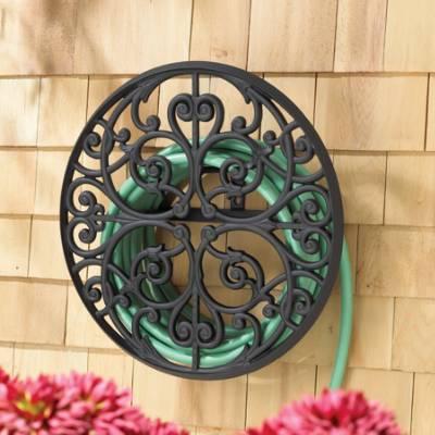 Scroll Aluminum Hose Holder