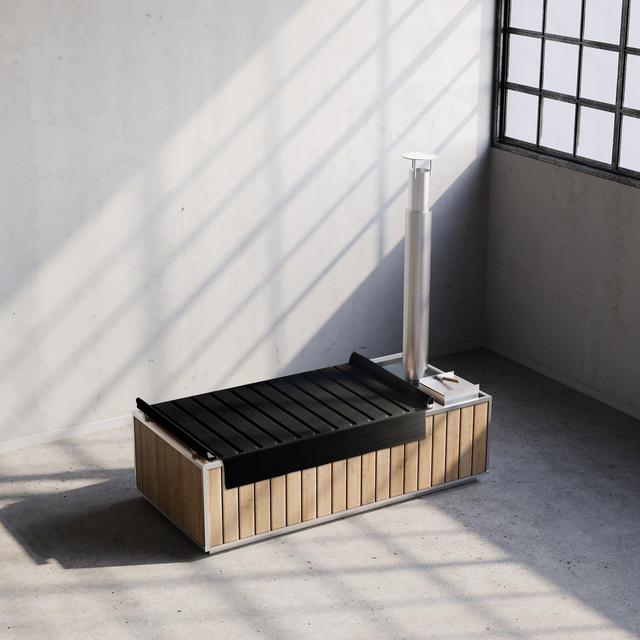 Wood Burning Hot Tub