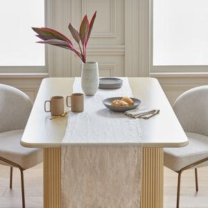 Linen Table Runner in Flax