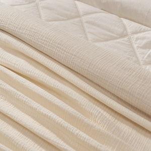 Coyuchi Organic Matelasse Topanga Blanket