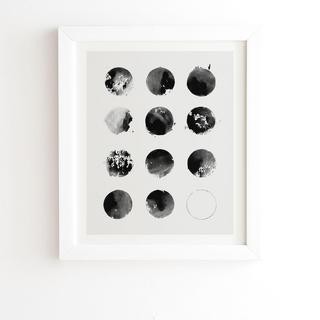Twelve Moons Framed Wall Art