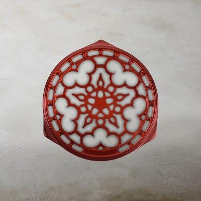 Le Creuset Heritage Cast-Iron Deluxe Round Trivet, 9"