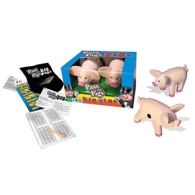 Big Game Toys~Big Pigs Yard & Floor Game Giant Camping Indoor/Outdoor Pass The Pig dice