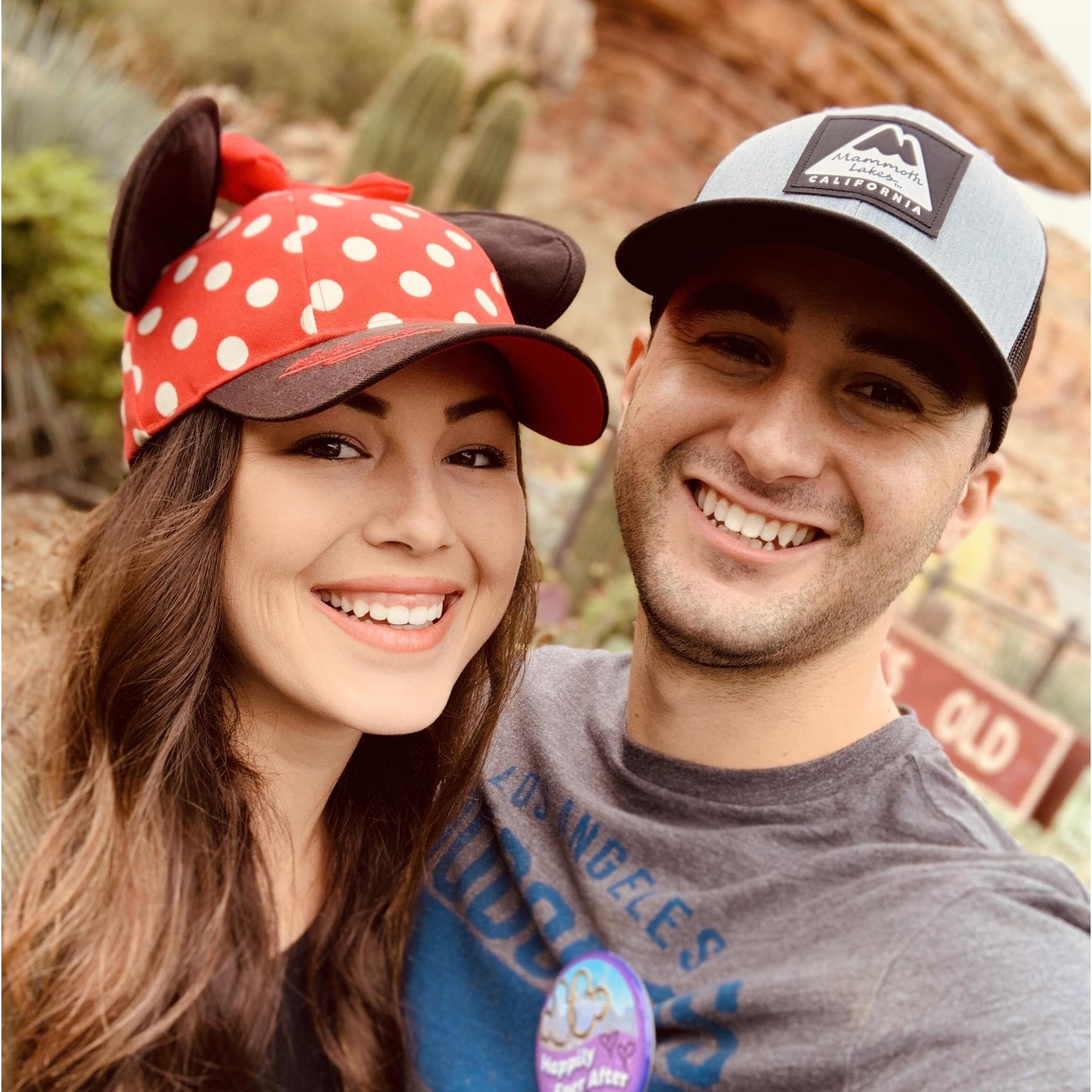 First Disney trip together!! Which is a BIG deal because Jordan worked there for 3 years