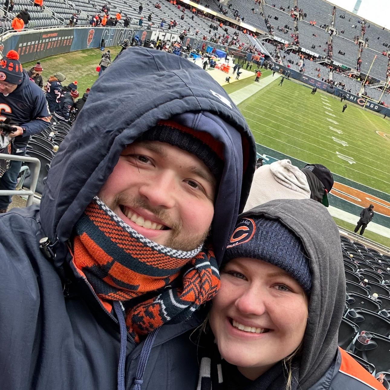 The Bears win against the Giants