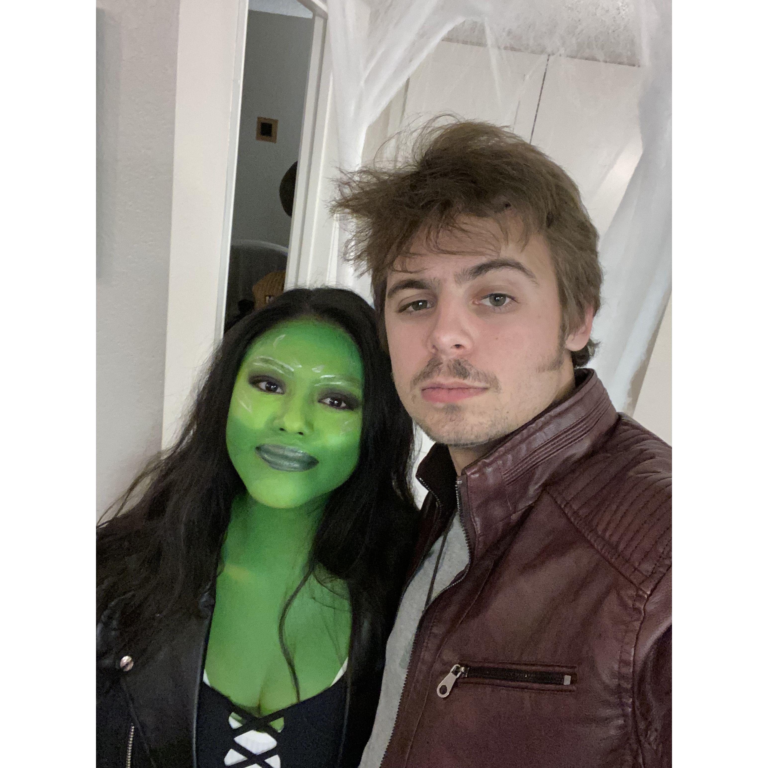 Starlord & Gamora (Halloween 2022)