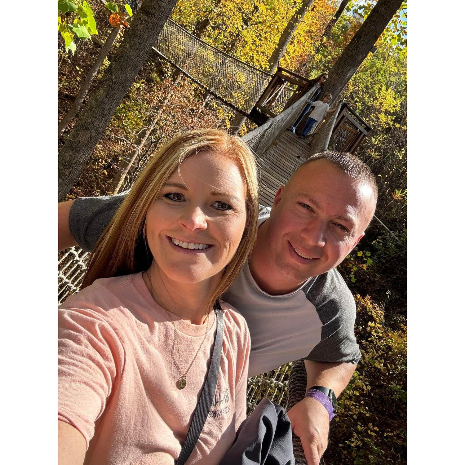 Enjoying Gatlinburg and our first trip together!