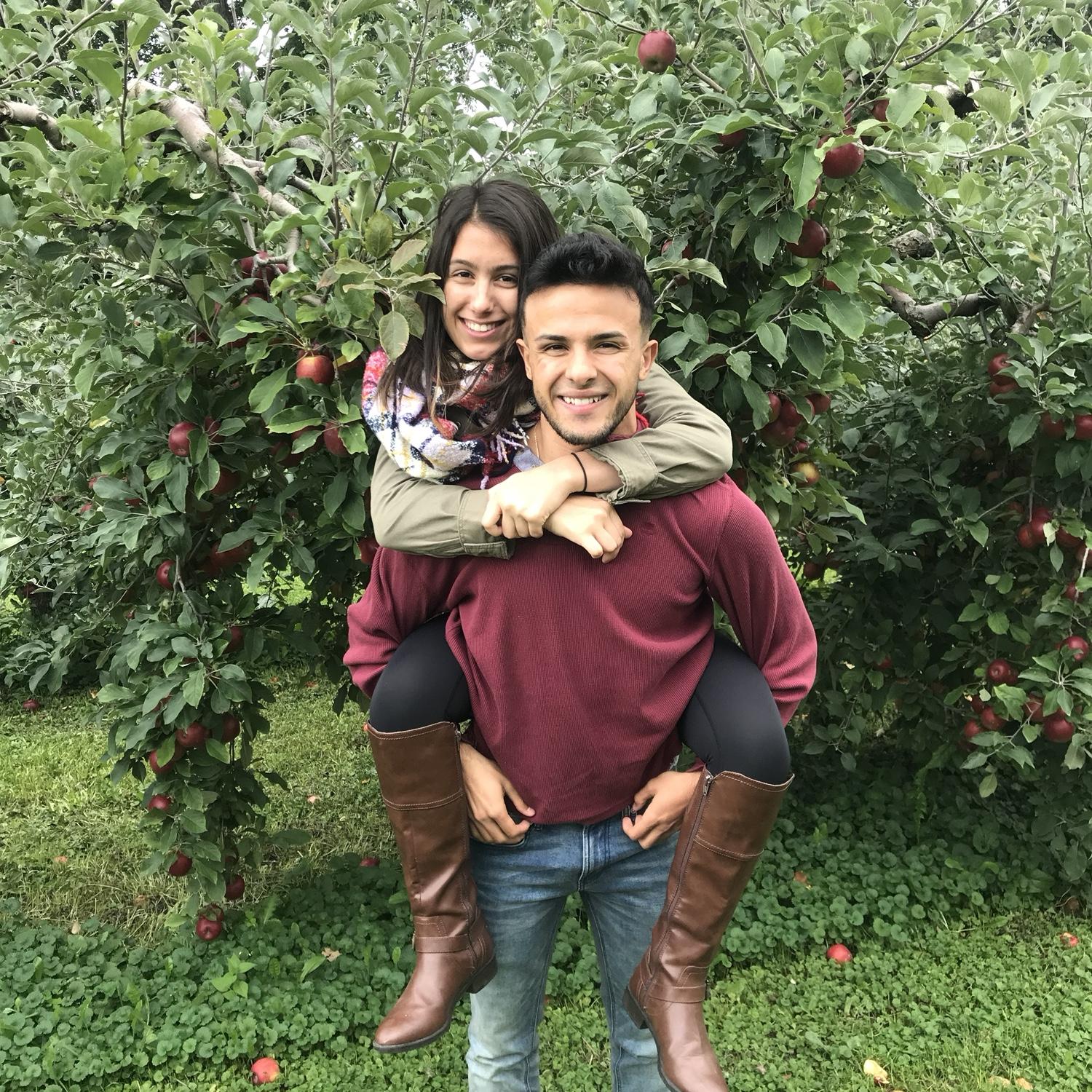 Apple picking