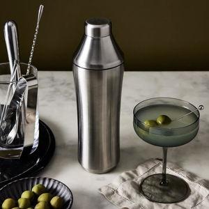 Elevated Craft Hybrid Cocktail Shaker, Stainless Steel, Leak-Proof
