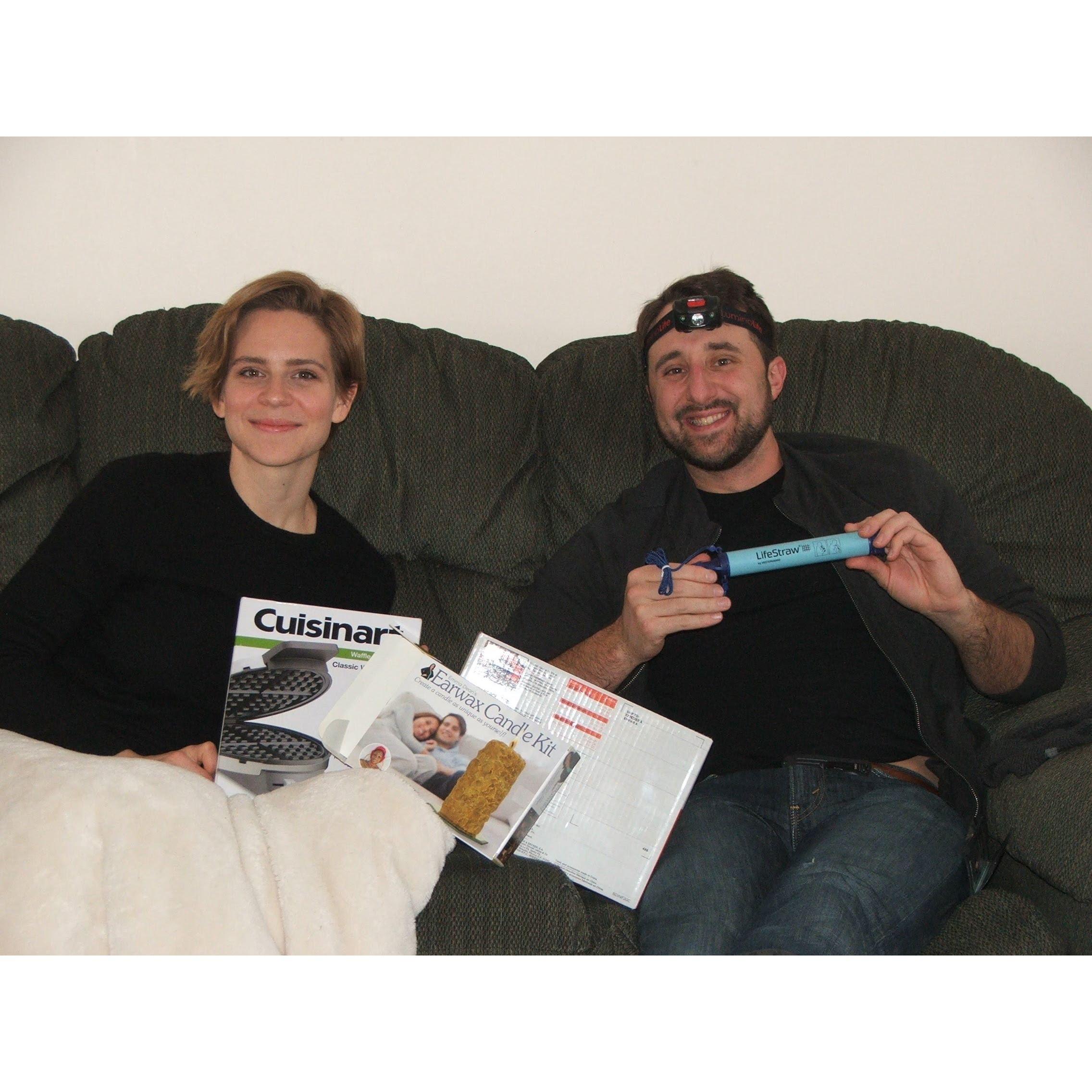 One of our first Christmases together
