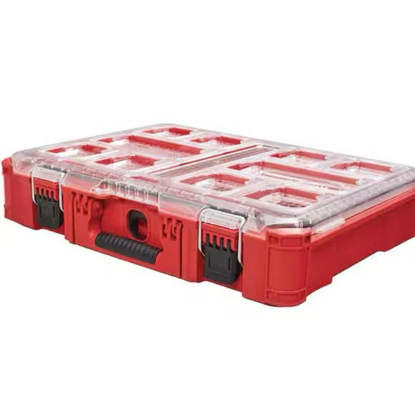 Milwaukee PACKOUT 11-Compartment Impact Resistant Portable Small Parts Organizer 48-22-8430