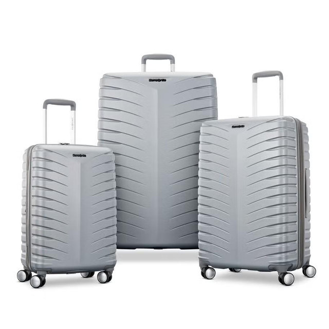 Samsonite Pivot 3 Piece Luggage Set - SILVER