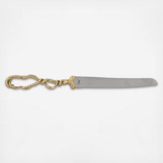 Wisteria Gold Bread Knife