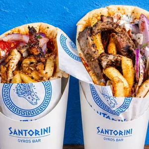A couple of gyros in Greece!
