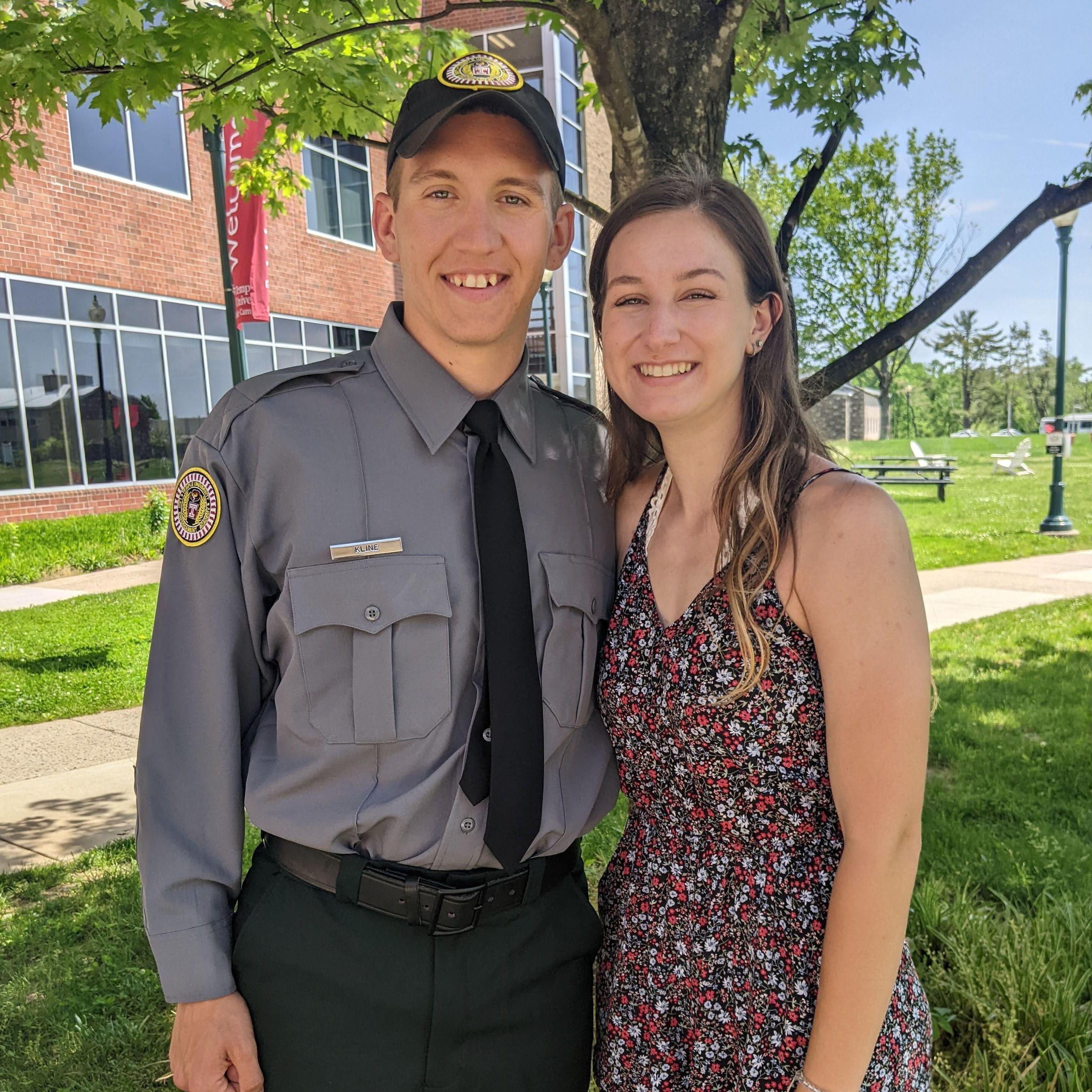 John graduating from Temple's Park Ranger Law Enforcement Acadamy 2022