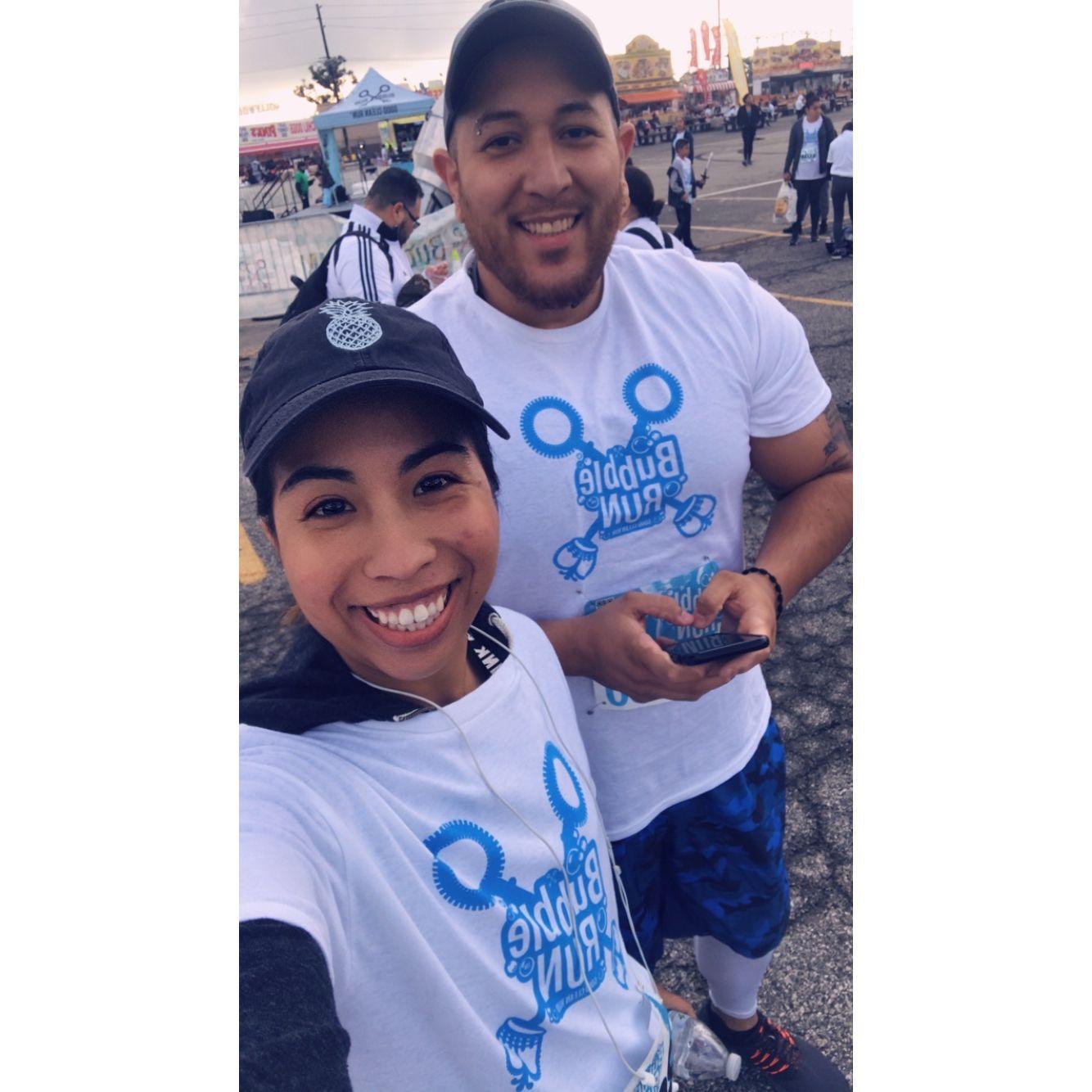 5k Bubble Run Pomona, CA