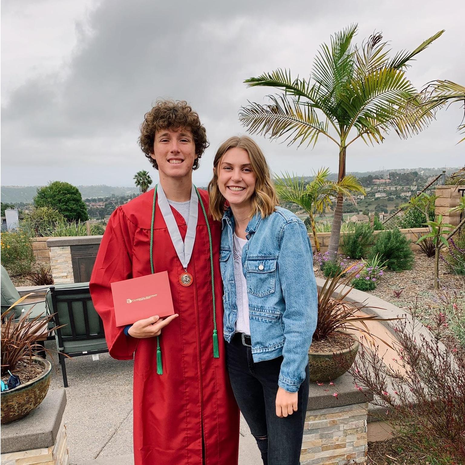 Luke's graduation party (6/6/2020)