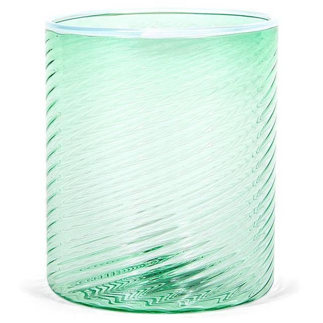 White Rim Seafoam Twist Tumbler