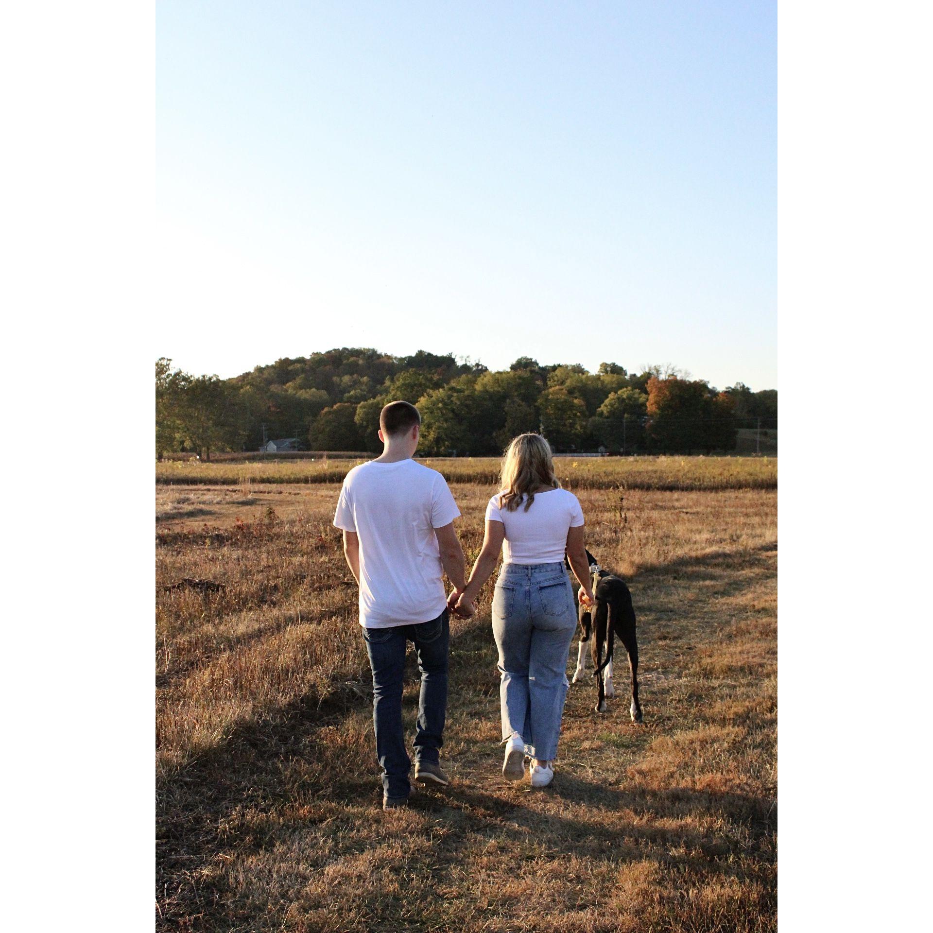The Grooms favorite engagement photo