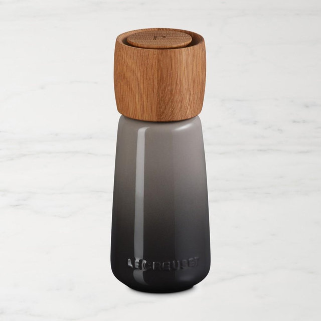 Le Creuset Alpine Pepper Mill, 7", Oyster