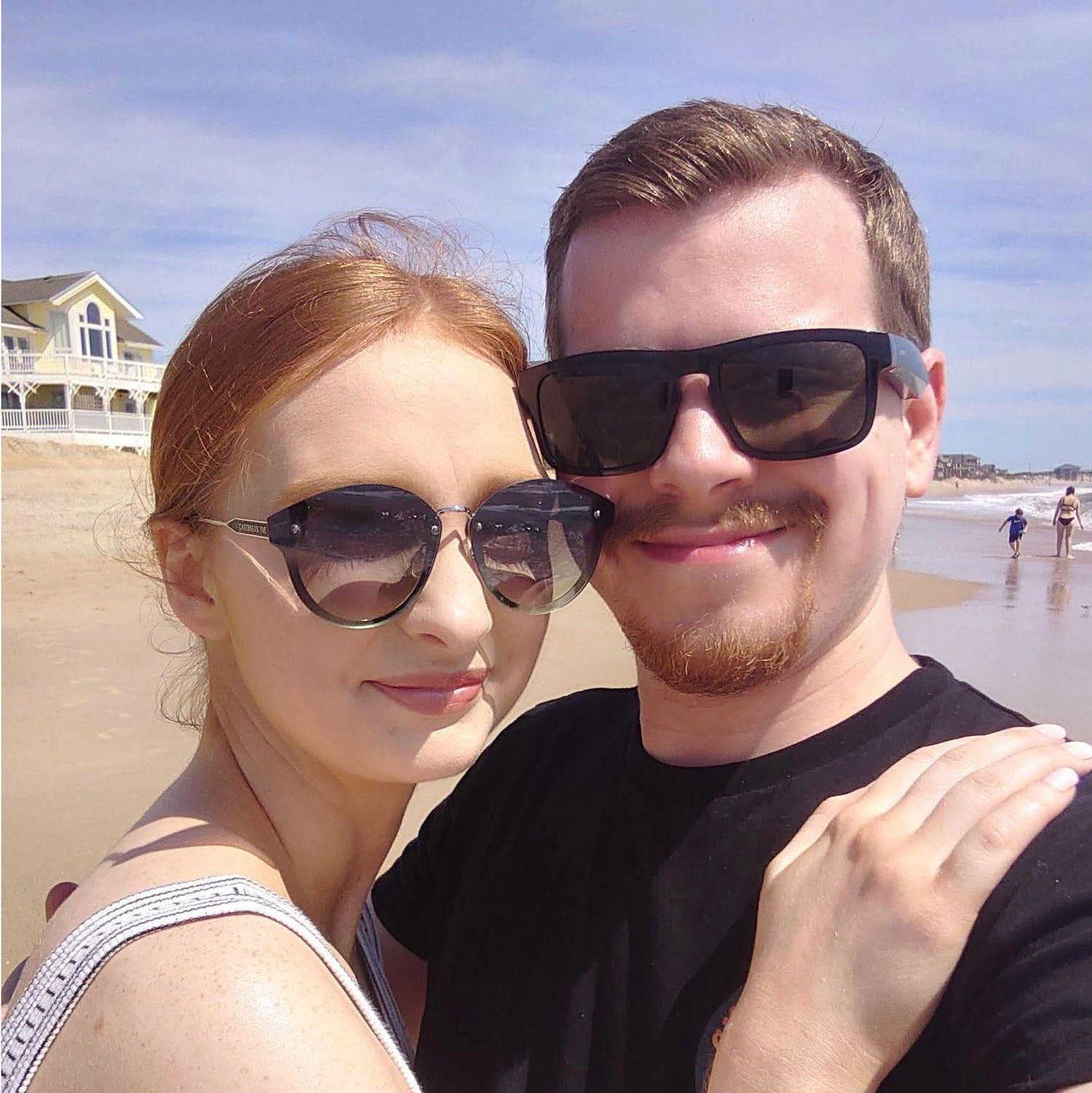 On the Beach at Outer Banks, NC