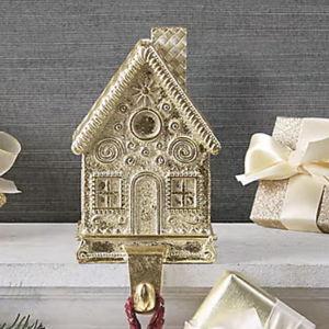 Gingerbread House Holiday Stocking Holder