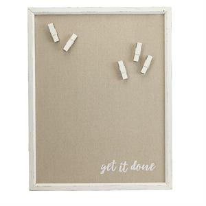 GET IT DONE NOTE BOARD WITH CLIPS