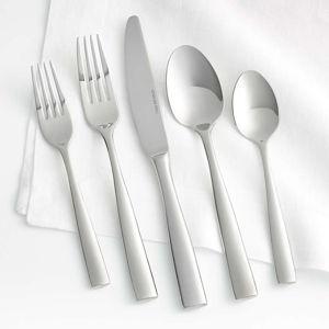 Marin Mirror 20-Piece Flatware Place Setting | Crate & Barrel