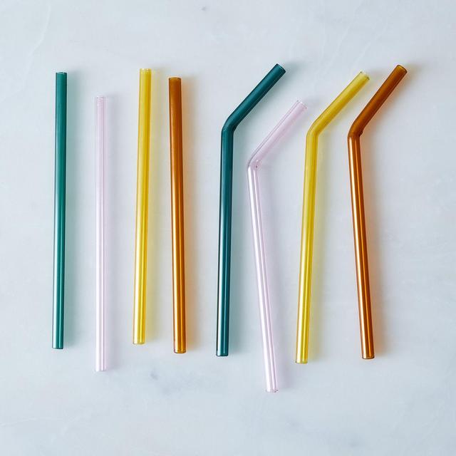 Glass Straws (Set of 4) - Straight