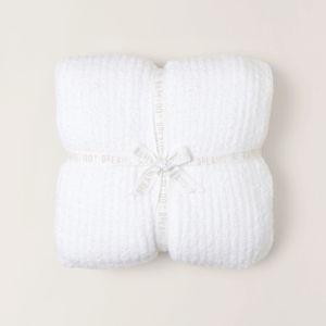 CozyChic® Ribbed Bed Blanket - White | Queen