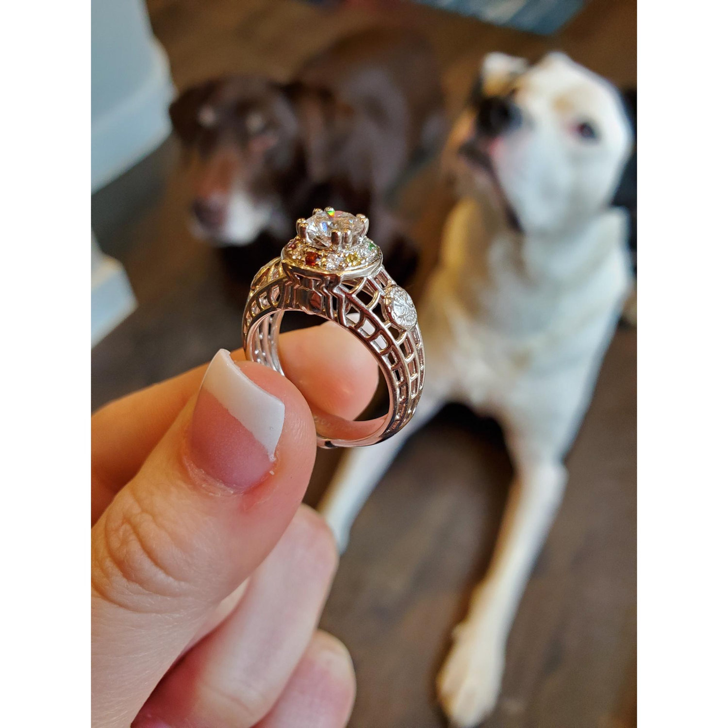Rick designed the most perfect ring.