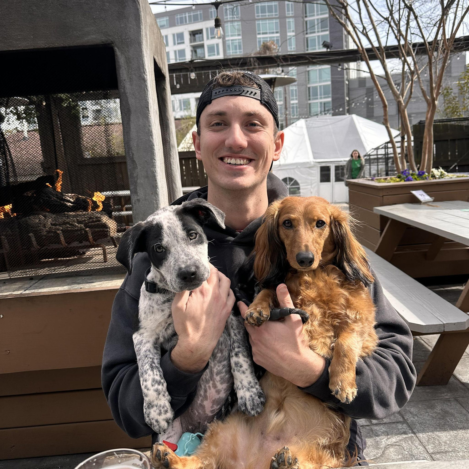 Brad and the boys