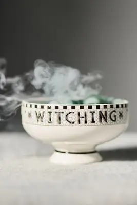 The Bistro Tile Stoneware Nut Bowl: Halloween Edition