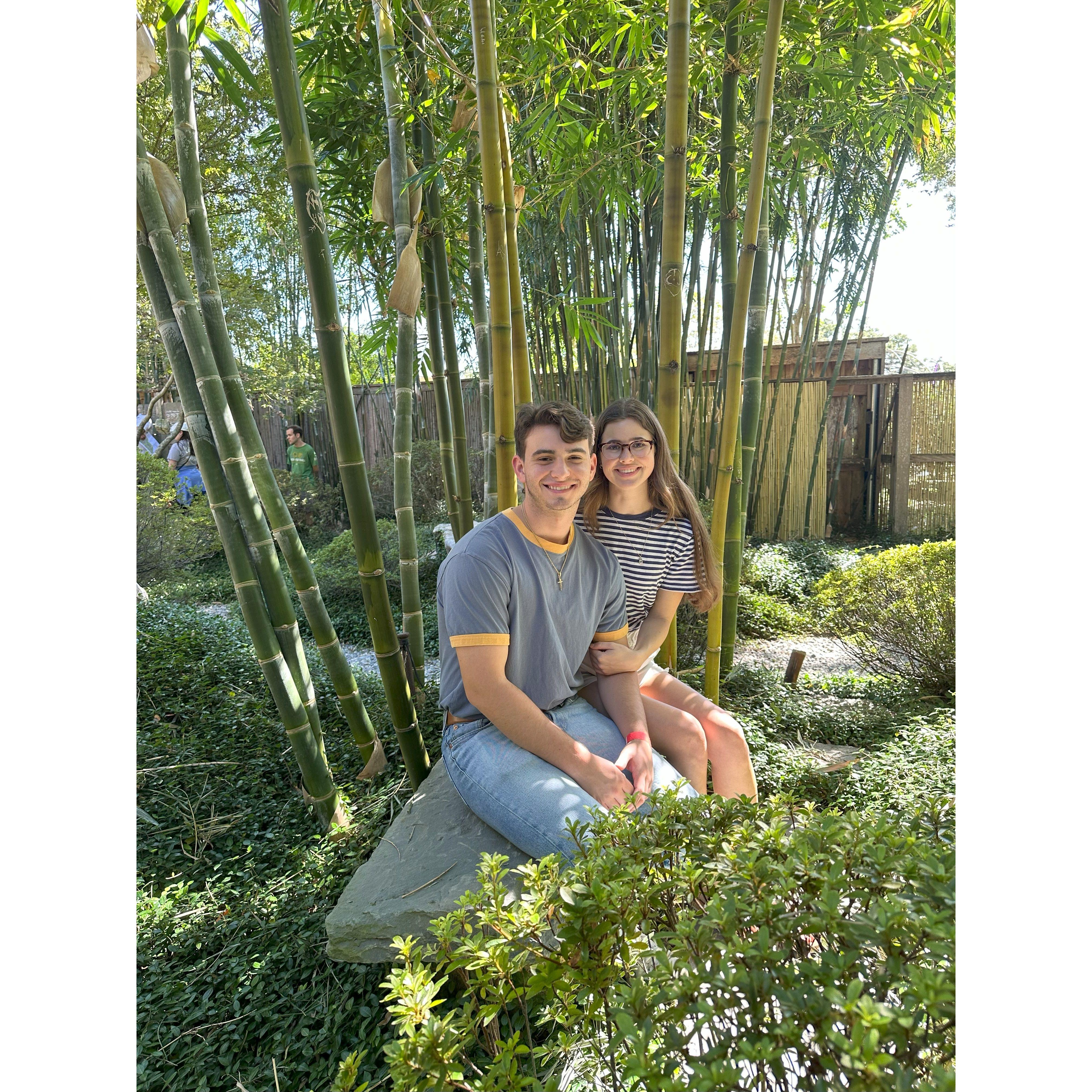 Botanical Gardens with Sophia's grandma