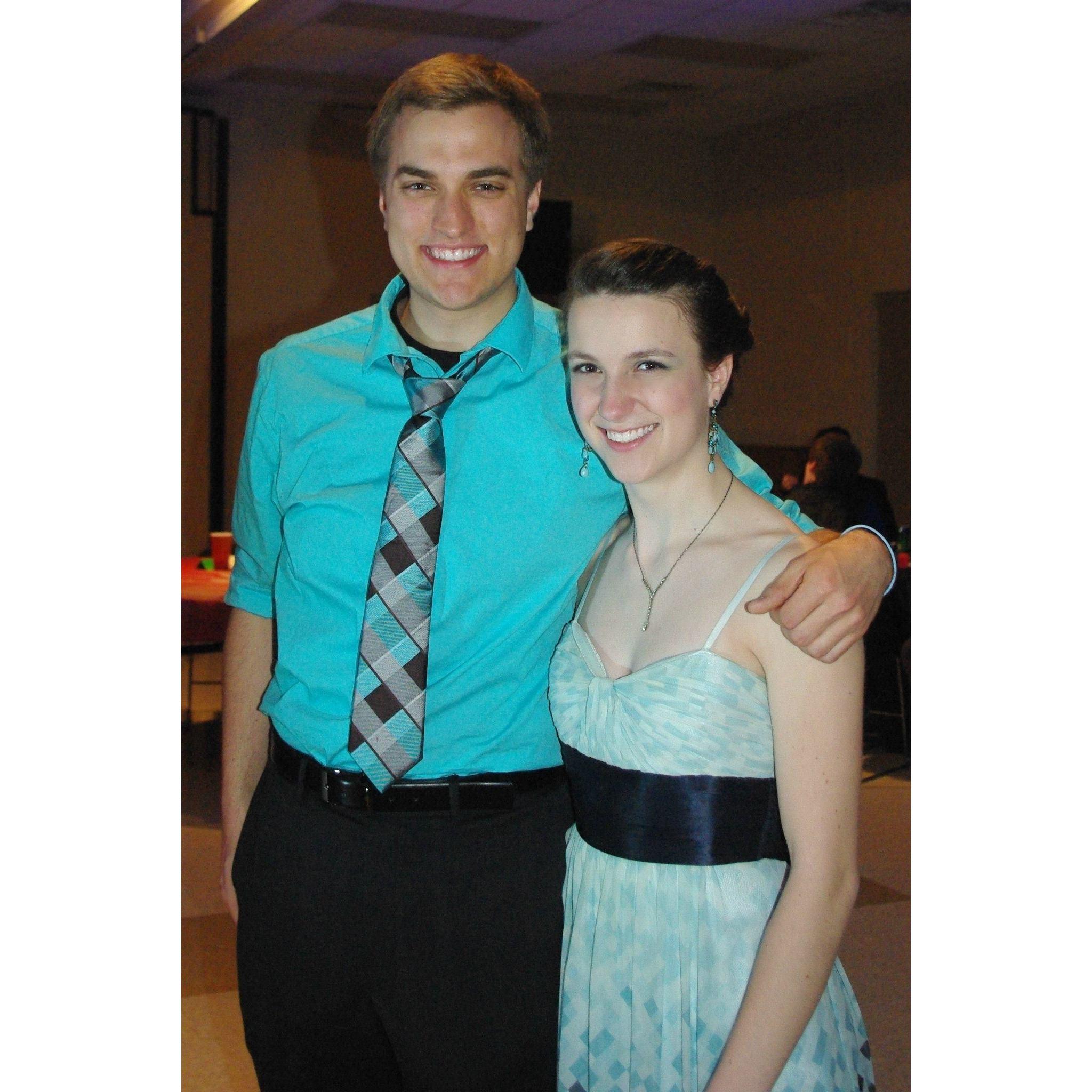 Our first dance together!