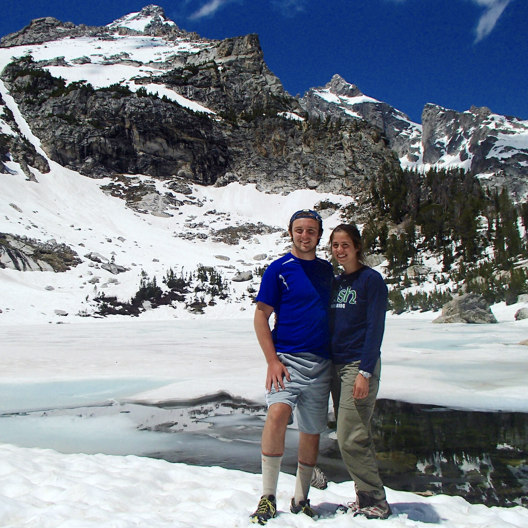 Hiking in the Tetons