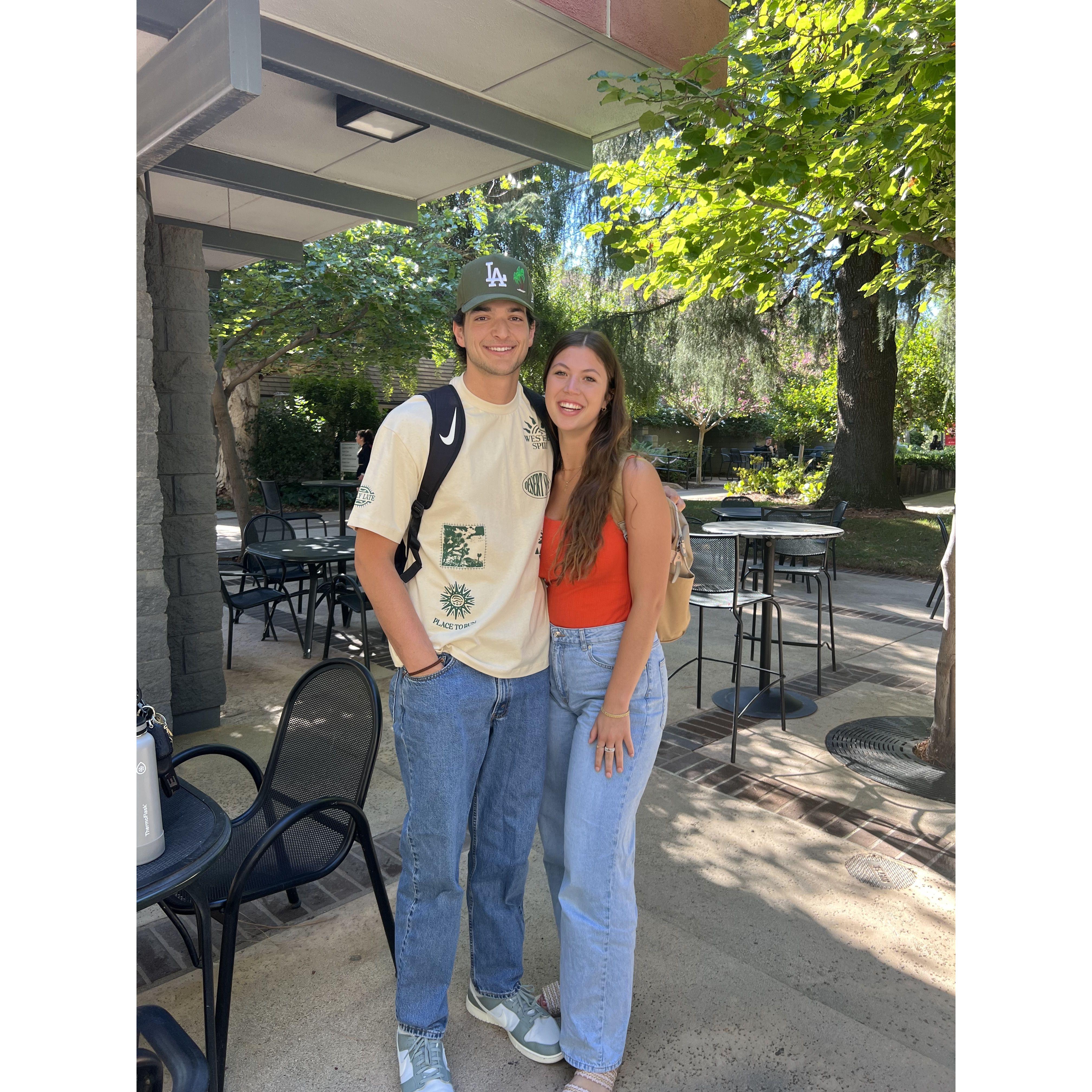 Our last semester at APU together!