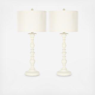 Candlestick Table Lamp, Set of 2