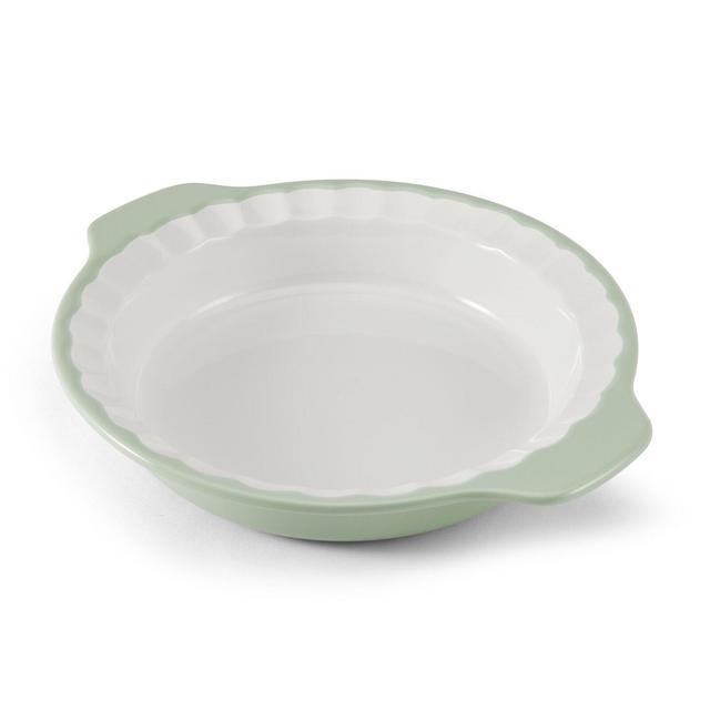 KitchenAid 1.5 Qt. Stoneware Round Pie Plate with Lid