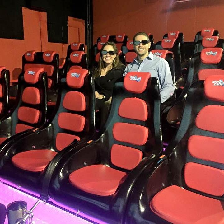 Watching 7D movies in Istanbul 🕶❤️